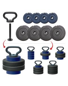 Iron Sport Rusko Zvono kombinacija RZ-3 / moguće težine: 8kg ,11kg, 14kg, 17kg, 20kg - RZSET02