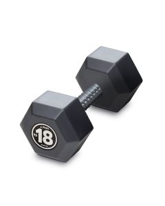 Iron Sport Plastični HEX Teg - Bučica 18kg sa čeličnim ojačanjem sredine - HEXT018