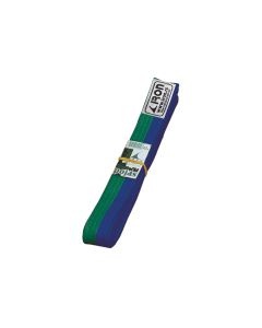 Zeleno plavi pojas 240cm Iron Sport - Plavo zeleni pojas za borilačke sportove - TEKVP06