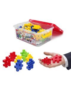 Kocke za decu KOCKE DEČIJE PUZZLE set 72 kom. kutija - veličina pojedinačne puzzle kocke 7,5cm x 7,5cm - KOPUZ72