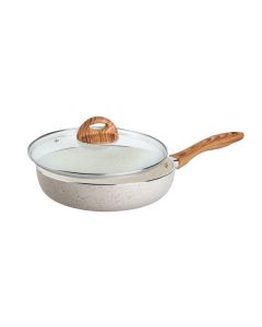 FG HAUS Duboki keramički tiganj sa poklopcem 24cm BR945 - BR945