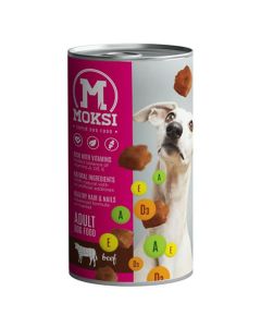 Moksi Konzerva za pse sa govedinom 1240gr - 8606017770060