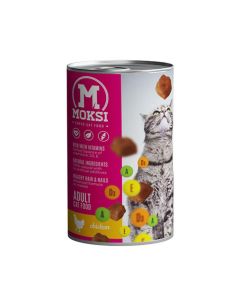 Moksi konzerva za macke sa piletinom 415gr - 8606017770084