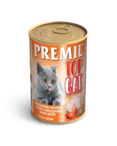 Premil Top Cat POULTRY 415g - 8606107951126