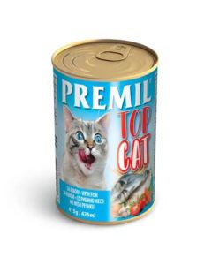 Premil Top Cat FISH 415g - 8606107951140