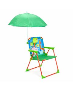 Sklopiva dečija stolica sa suncobranom TOFI – Za plažu, baštu i kampovanje