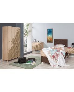 HANAH HOME Ormar Stil 120, svetlobraon