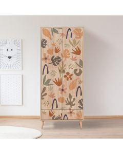 HANAH HOME Ormar City Gardrop Leaf