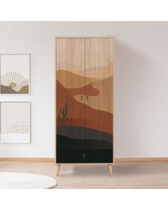 HANAH HOME Ormar City Gardrop Desert