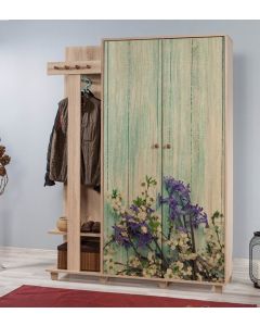 HANAH HOME Ormar za predsoblje sa čivilukom Garmanto 135-727