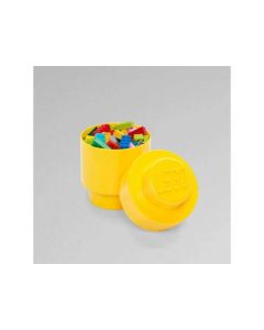 LEGO Kutija za odlaganje okrugla - žuta - 86587