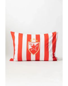 CRVENA ZVEZDA Jastučnica 50x70cm pruge, crvena/bela - 867-1-1