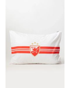 CRVENA ZVEZDA Jastučnica 50x70cm, crvena/bela - 867-2