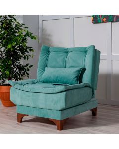 ATELIER DEL SOFA Fotelja Kelebek Berjer, zelena - 867UNQ1031