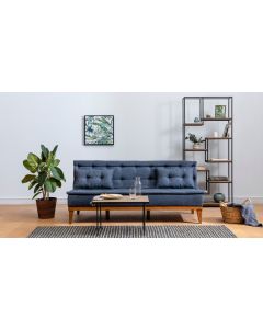 ATELIER DEL SOFA Sofa trosed Fuoco, tamnoplava - 867UNQ1322