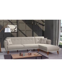 ATELIER DEL SOFA Ugaona garnitura Aria, krem - 867UNQ1411