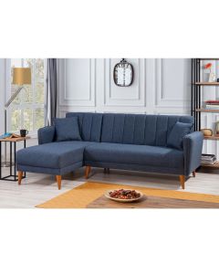 ATELIER DEL SOFA Ugaona garnitura Aqua, leva, tamnoplava - 867UNQ1432