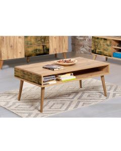 HANAH HOME Klub sto Viva 2 729, svetlobraon