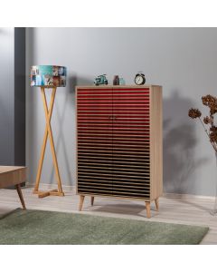 HANAH HOME Komoda za dnevnu sobu Multibox - 221, svetlo braon