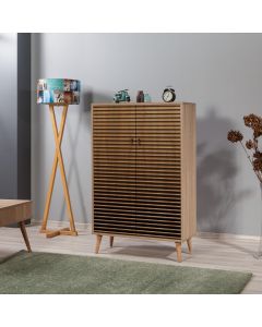 HANAH HOME Komoda za dnevnu sobu Multibox - 220, svetlo braon