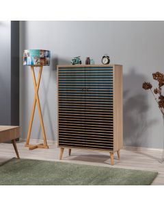 HANAH HOME Komoda za dnevnu sobu Multibox - 222, svetlo braon