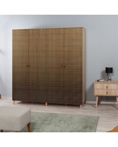 HANAH HOME Ormar Imaj 220, braon - 869VEL4240