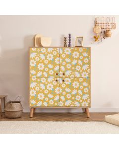 HANAH HOME Komoda za dnevnu sobu Multilüx Posy, svetlo braon