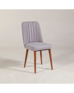 HANAH HOME Trpezarijska stolica Vina Sandalye, siva/braon