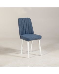 HANAH HOME Trpezarijska stolica Vina Sandalye, tamno plava/bela