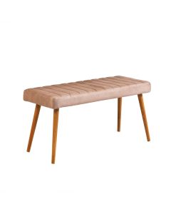 HANAH HOME Klupa Stormi, braon/krem