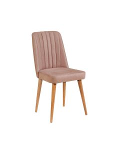 HANAH HOME Trpezarijska stolica Stormi Sandalye, roze/krem