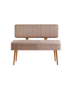 HANAH HOME Klupa Vina 0900 - 1, krem/braon