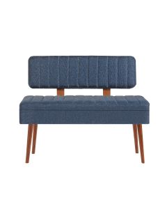 HANAH HOME Klupa Vina 1048 - 1, tamnoplava/braon