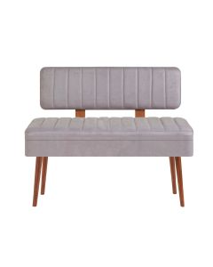 HANAH HOME Klupa Vina 0701 - 1, siva/braon