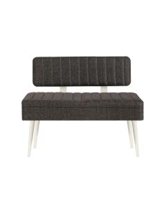 HANAH HOME Klupa Vina 1053 - 1, antracit/bela