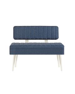 HANAH HOME Klupa Vina 1048 - 1, plava/bela