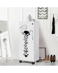 HANAH HOME Cipelarnik Filinta, bela - 869VEL6507