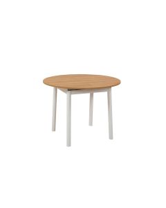 HANAH HOME Trpezarijski sto Oliver, svetlobraon/bela