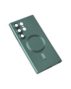 Maska za Samsung S928B Galaxy S24 Ultra tamno zelena Magsafe Chrome