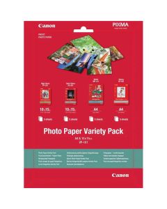 Foto papir Canon VARIETY-PACK S+A4 - 8714574600109