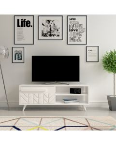 HANAH HOME TV komoda Venedik, bela - 875ZNA3031