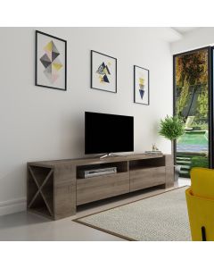 HANAH HOME TV komoda Sosruko, braon - 875ZNA3033