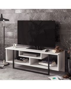HANAH HOME TV komoda Asal, bela/crna - 875ZNA3045