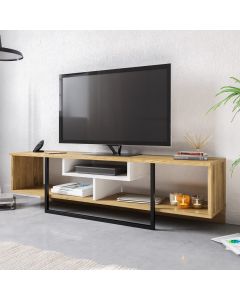 HANAH HOME TV komoda Asal 150, krem/bela - 875ZNA3052