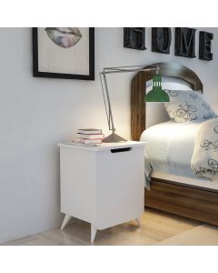 HANAH HOME Norni ormarić Esla, bela - 875ZNA3401