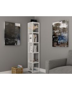 HANAH HOME Polica za knjige Texas, bela - 875ZNA3607