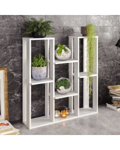 HANAH HOME Polica Nevada, bela