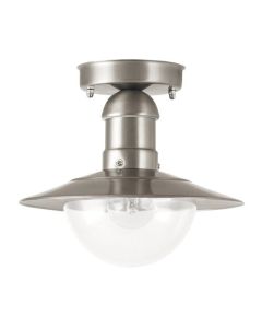 Rabalux Spoljna plafonska rasveta Oslo E27 1x MAX 60W brušeni hrom (8763) - 8763