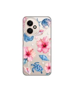 Maska za Honor 400 Hibiscus Sea Silikonska Print Skin