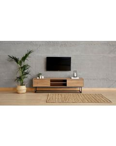 HANAH HOME TV komoda Lakus 180, braon - 878ALM3004